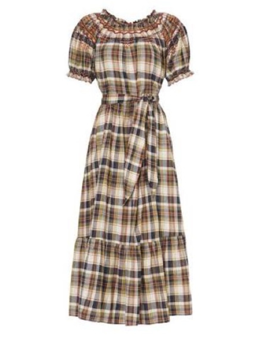 THE GREAT. Sea Glass Maxi Dress